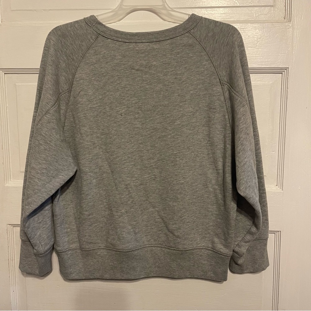 GAP Gray Wonder Woman Sequin Sweatshirt - Picture 4 of 4